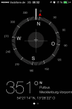 iOS 7 Kompass